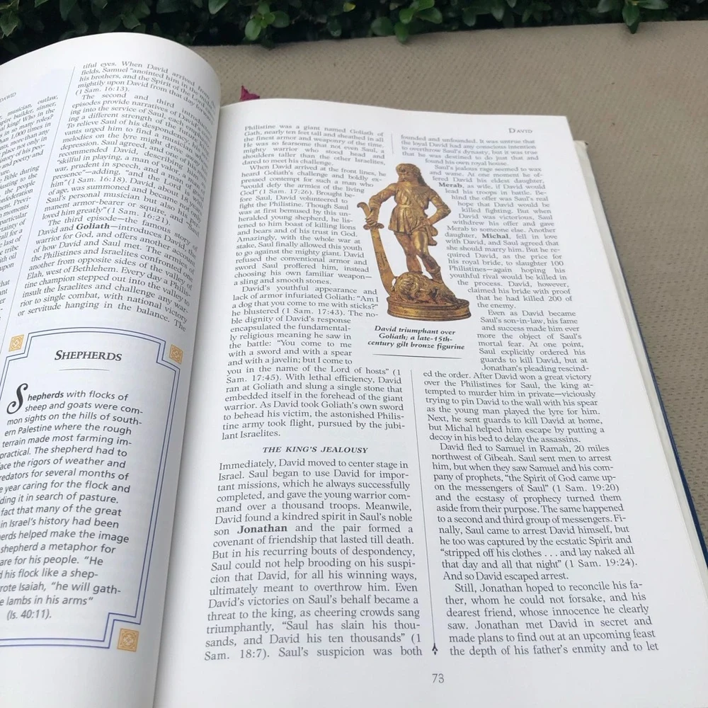 Reader's Digest Who's Who in the Bible — Blue Hardcover